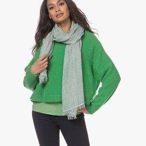Drykorn Riker Viscose Blend Scarf • Green